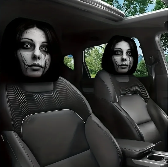 Funda reposacabezas de coche